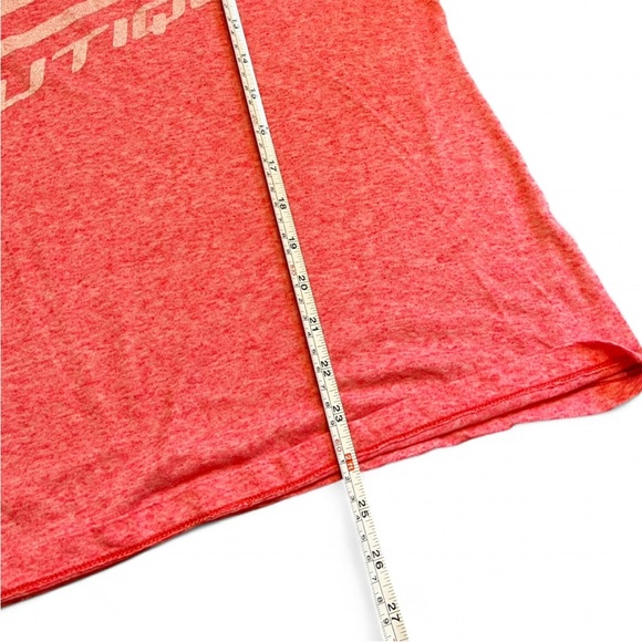 Nautica Pink Graphic V Neck Short Sleeve Tee size XL - Picture 6 of 6